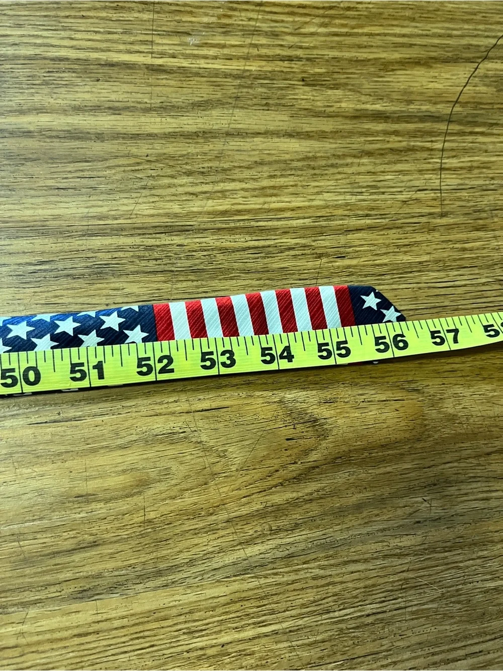 American Traditions USA Flag Silk Tie Patriotic Stars Stripes Red White Blue Men